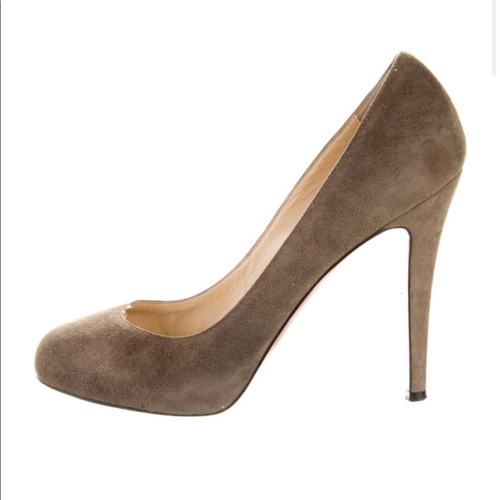 Christian Louboutin Suede Pumps
